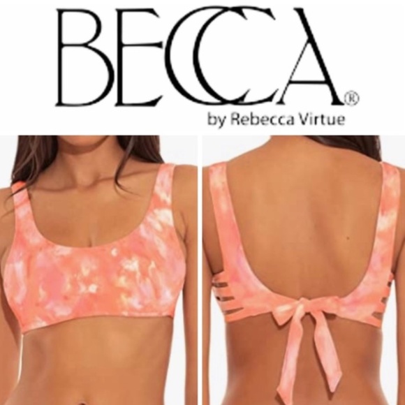 BECCA by Rebecca Virtue Tie-Dye Crystal Kiera Top & Adela Hipster Bottoms - Picture 2 of 8